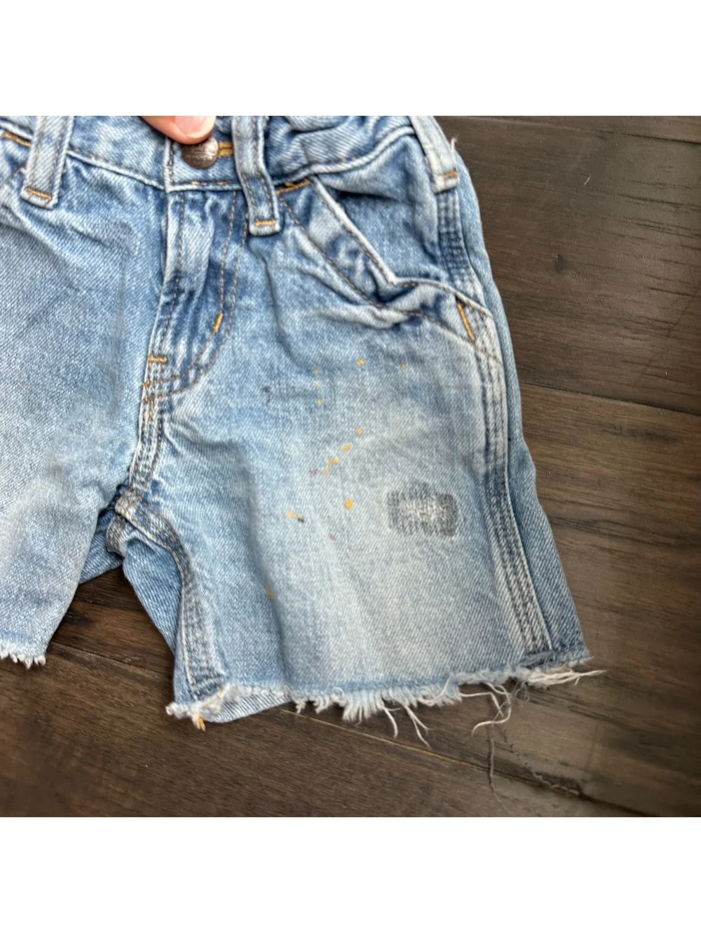 Polo Ralph Lauren Distressed Toddler Denim Shorts Size 2